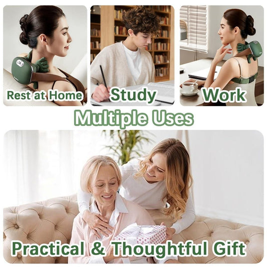 Portable Long Rechargeable Kneading Neck - Rechargeable - Best Quality & Value